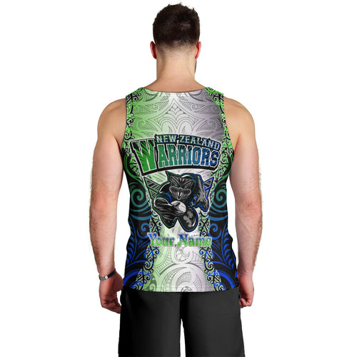 personalised-new-zealand-warriors-men-tank-top-maori-silver-fern-green