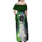 personalised-new-zealand-warriors-off-shoulder-maxi-dress-maori-silver-fern-green