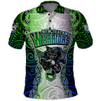 personalised-new-zealand-warriors-polo-shirt-maori-silver-fern-green