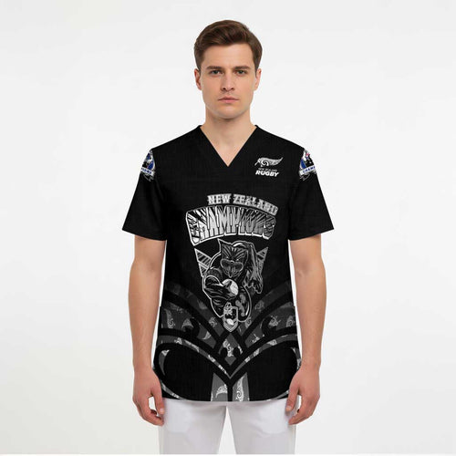 New Zealand Warriors and All Black Scrub Top Go Champions - Aussie Hoodie