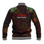 aboriginal-christmas-baseball-jacket-aussie-koala-christmas-tree-with-aboriginal-inspired