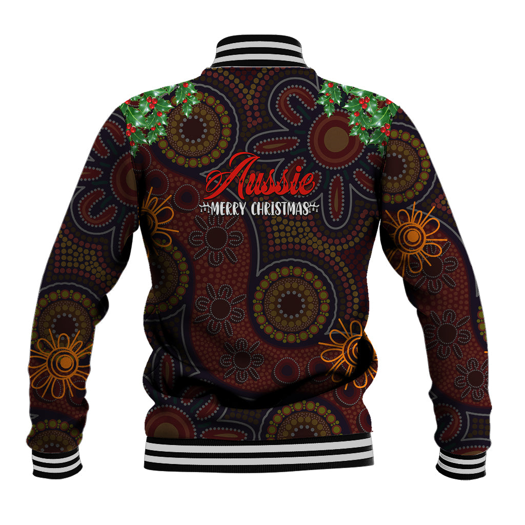 aboriginal-christmas-baseball-jacket-aussie-koala-christmas-tree-with-aboriginal-inspired