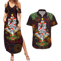 aboriginal-christmas-couples-matching-summer-maxi-dress-and-hawaiian-shirt-aussie-koala-christmas-tree-with-aboriginal-inspired