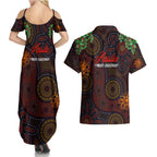 aboriginal-christmas-couples-matching-summer-maxi-dress-and-hawaiian-shirt-aussie-koala-christmas-tree-with-aboriginal-inspired