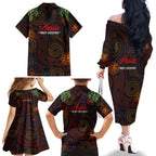 aboriginal-christmas-family-matching-off-shoulder-long-sleeve-dress-and-hawaiian-shirt-aussie-koala-christmas-tree-with-aboriginal-inspired