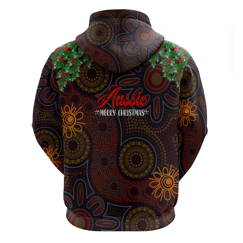 aboriginal-christmas-hoodie-aussie-koala-christmas-tree-with-aboriginal-inspired