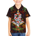 aboriginal-christmas-kid-hawaiian-shirt-aussie-koala-christmas-tree-with-aboriginal-inspired