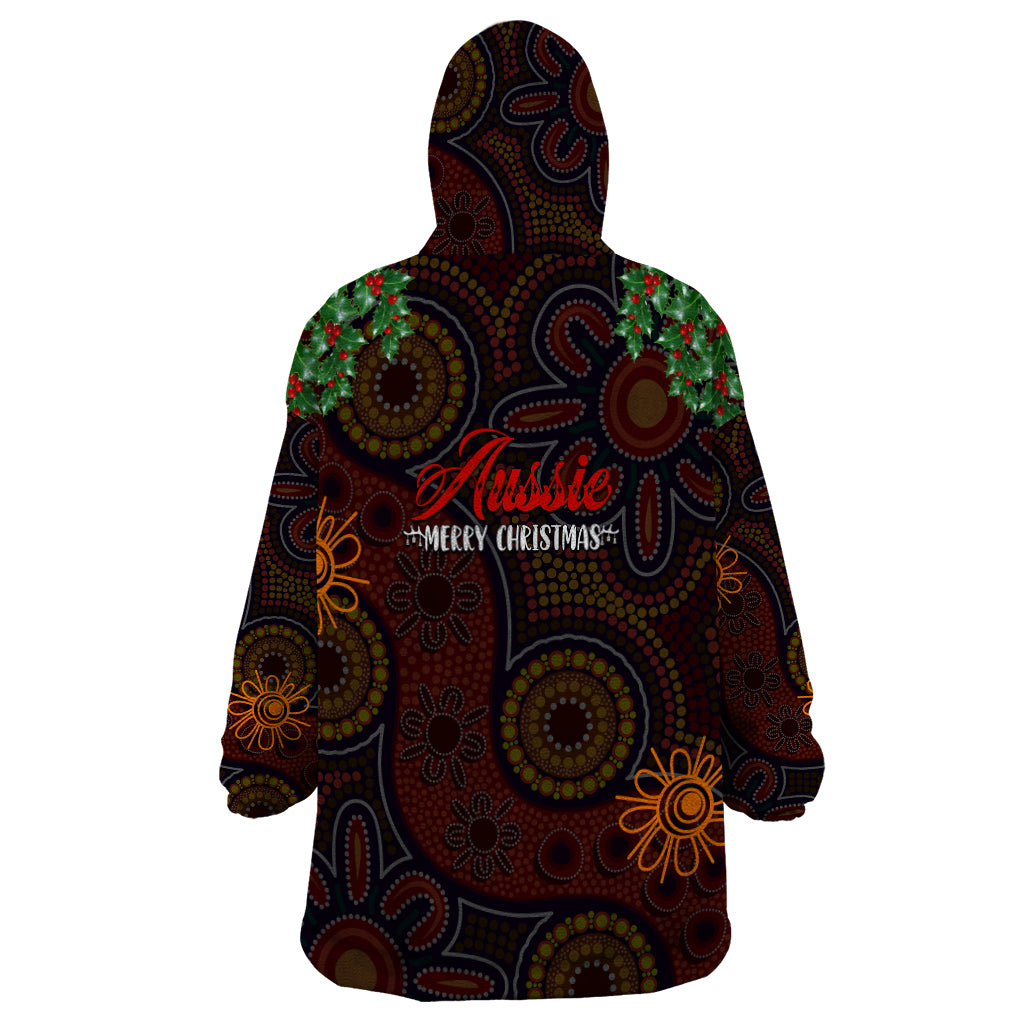 aboriginal-christmas-wearable-blanket-hoodie-aussie-koala-christmas-tree-with-aboriginal-inspired
