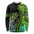 australia-fishing-long-sleeve-shirt-aboriginal-rise-and-shine-a-bass-fish-jumps-out-of-water-and-aboriginal-patterns-inspired