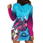 australia-fishing-hoodie-dress-fishaholic-with-the-dhari-symbol-and-aboriginal-pattern