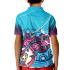 australia-fishing-kid-polo-shirt-fishaholic-with-the-dhari-symbol-and-aboriginal-pattern