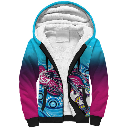 australia-fishing-sherpa-hoodie-fishaholic-with-the-dhari-symbol-and-aboriginal-pattern