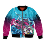 australia-fishing-sleeve-zip-bomber-jacket-fishaholic-with-the-dhari-symbol-and-aboriginal-pattern