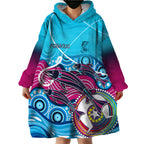 australia-fishing-wearable-blanket-hoodie-fishaholic-with-the-dhari-symbol-and-aboriginal-pattern