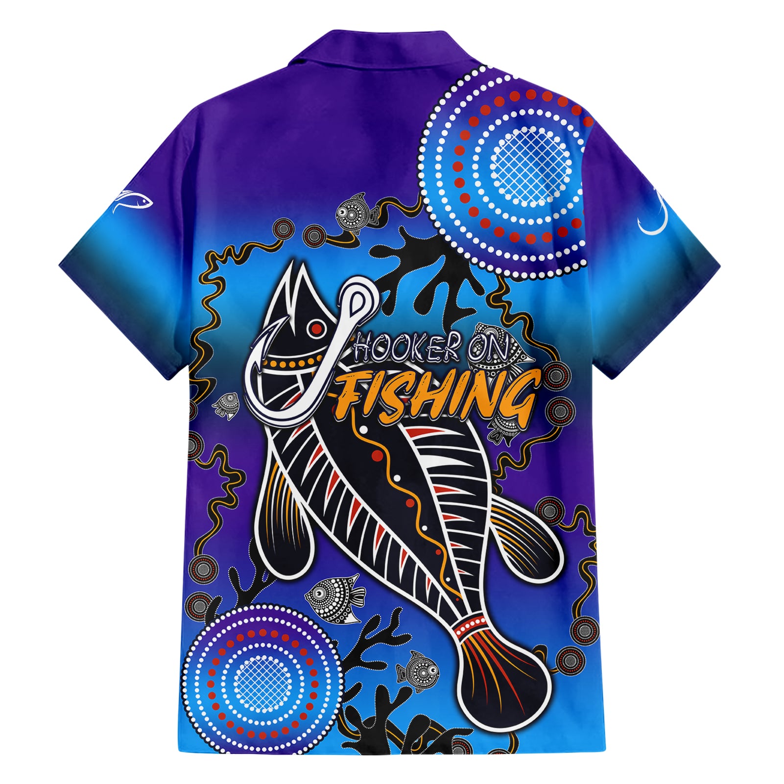 australia-fishing-hawaiian-shirt-hooked-on-fishing-with-aboriginal-patterns