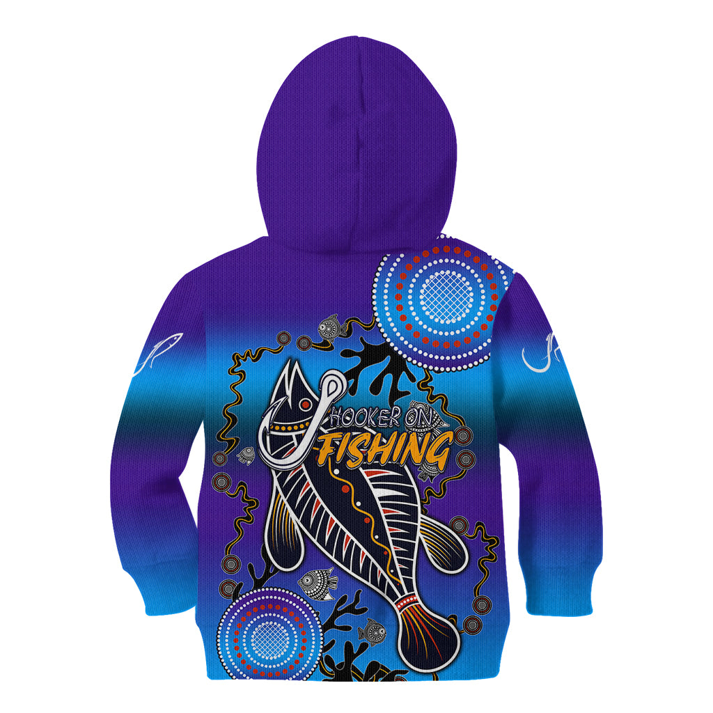 australia-fishing-kid-hoodie-hooked-on-fishing-with-aboriginal-patterns