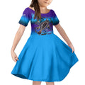 australia-fishing-kid-short-sleeve-dress-hooked-on-fishing-with-aboriginal-patterns