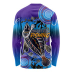 australia-fishing-long-sleeve-shirt-hooked-on-fishing-with-aboriginal-patterns