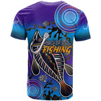 australia-fishing-t-shirt-hooked-on-fishing-with-aboriginal-patterns