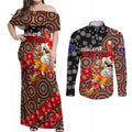 koalaty-christmas-couples-matching-off-shoulder-maxi-dress-and-long-sleeve-button-shirt-australia-koala-aboriginal