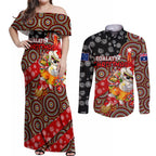 koalaty-christmas-couples-matching-off-shoulder-maxi-dress-and-long-sleeve-button-shirt-australia-koala-aboriginal