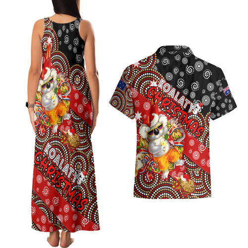 koalaty-christmas-couples-matching-tank-maxi-dress-and-hawaiian-shirt-australia-koala-aboriginal