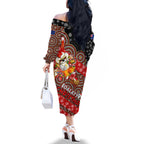 koalaty-christmas-family-matching-off-shoulder-long-sleeve-dress-and-hawaiian-shirt-australia-koala-aboriginal