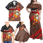 koalaty-christmas-family-matching-off-shoulder-maxi-dress-and-hawaiian-shirt-australia-koala-aboriginal