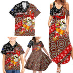 koalaty-christmas-family-matching-summer-maxi-dress-and-hawaiian-shirt-australia-koala-aboriginal