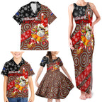 koalaty-christmas-family-matching-tank-maxi-dress-and-hawaiian-shirt-australia-koala-aboriginal