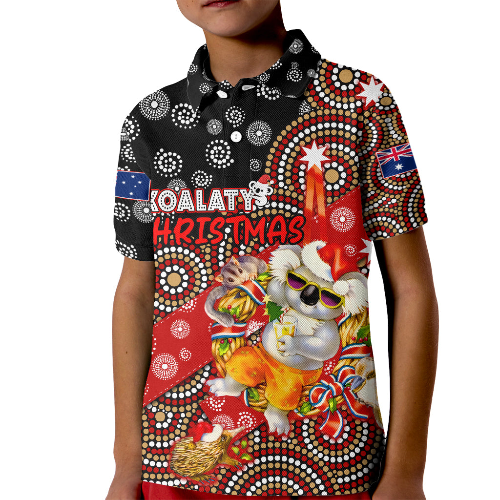 koalaty-christmas-kid-polo-shirt-australia-koala-aboriginal