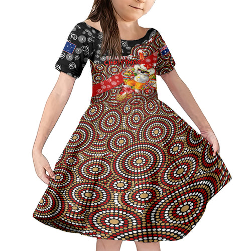koalaty-christmas-kid-short-sleeve-dress-australia-koala-aboriginal