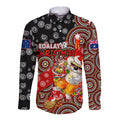 koalaty-christmas-long-sleeve-button-shirt-australia-koala-aboriginal