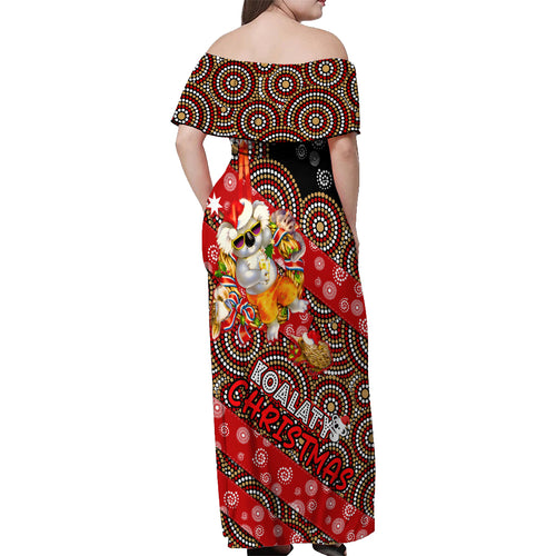 koalaty-christmas-off-shoulder-maxi-dress-australia-koala-aboriginal