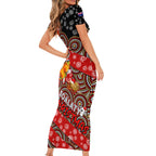 koalaty-christmas-short-sleeve-bodycon-dress-australia-koala-aboriginal