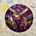 Queensland Maroons Beach Blanket Mascot Rugby League
