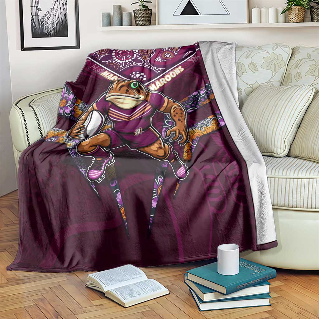 Queensland Maroons Blanket Mascot Rugby League