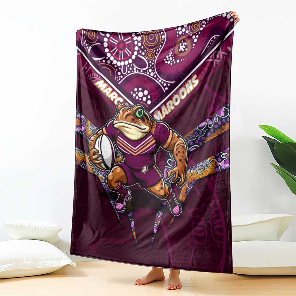 Queensland Maroons Blanket Mascot Rugby League