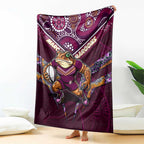 Queensland Maroons Blanket Mascot Rugby League