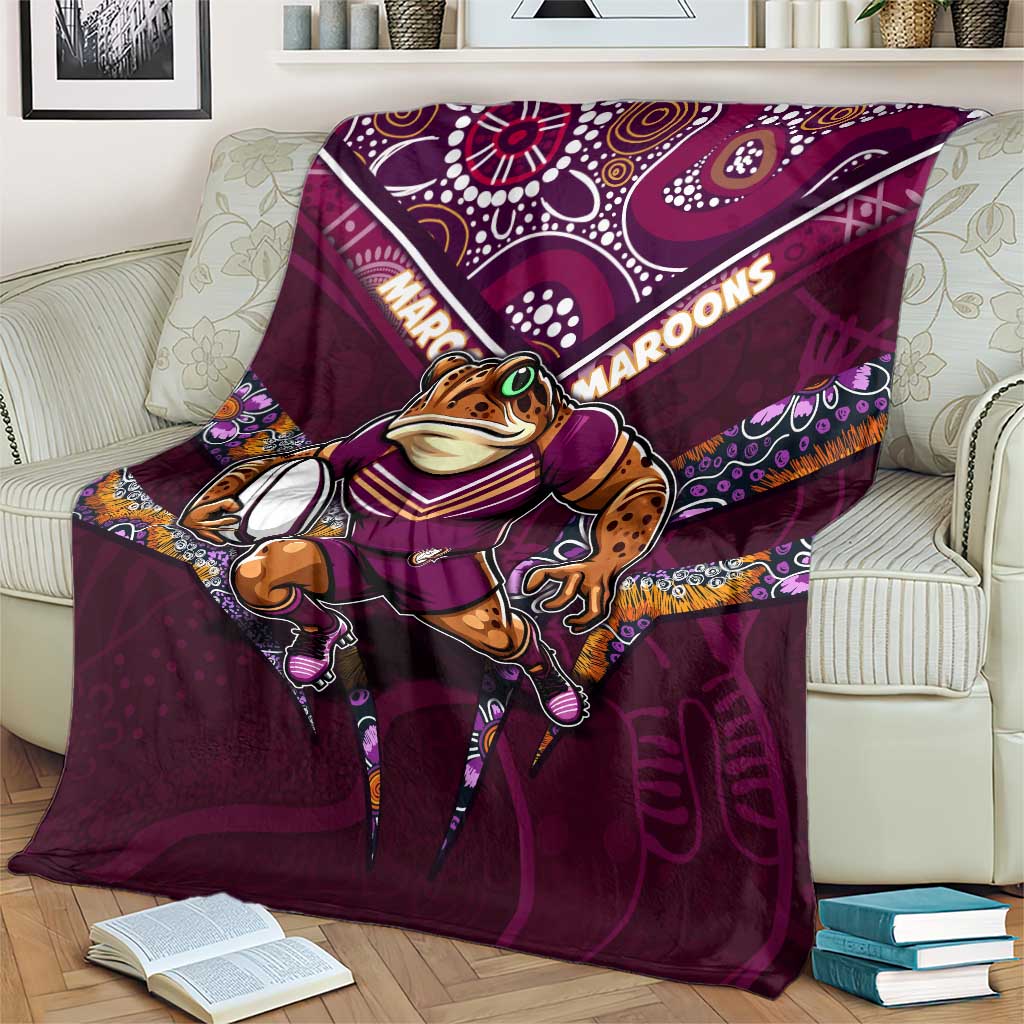 Queensland Maroons Blanket Mascot Rugby League