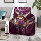 Queensland Maroons Blanket Mascot Rugby League