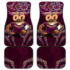 Queensland Maroons Car Mats Mascot Rugby League