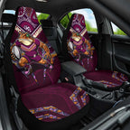 Queensland Maroons Car Seat Cover Mascot Rugby League