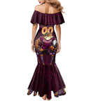 Personalised Queensland Maroons Family Matching Mermaid Dress and Hawaiian Shirt Mascot Rugby League