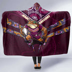 Queensland Maroons Hooded Blanket Mascot Rugby League