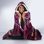 Queensland Maroons Hooded Blanket Mascot Rugby League