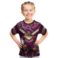 Personalised Queensland Maroons Kid T Shirt Mascot Rugby League
