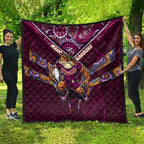 Queensland Maroons Quilt Mascot Rugby League