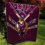 Queensland Maroons Quilt Mascot Rugby League