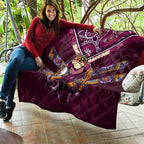 Queensland Maroons Quilt Mascot Rugby League